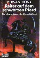 Reiter auf dem schwarzen Pferrd