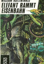 Elefant rammt Eisenbahn